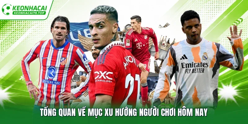 Tổng quan về mục xu hướng người chơi hôm nay
