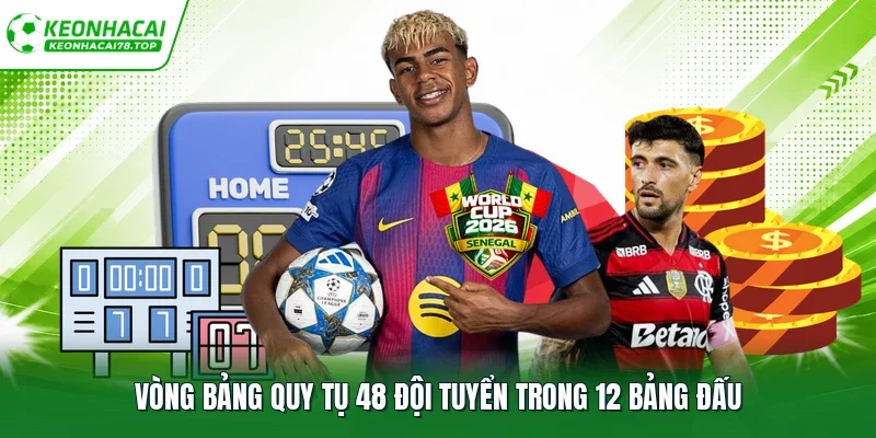 Vòng bảng quy tụ 48 đội tuyển trong 12 bảng đấu